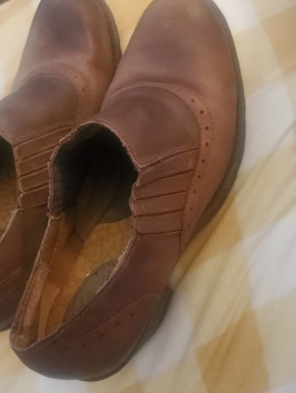 b.o.c. Brown Slip-On Ankle Boots - Picture 3 of 5